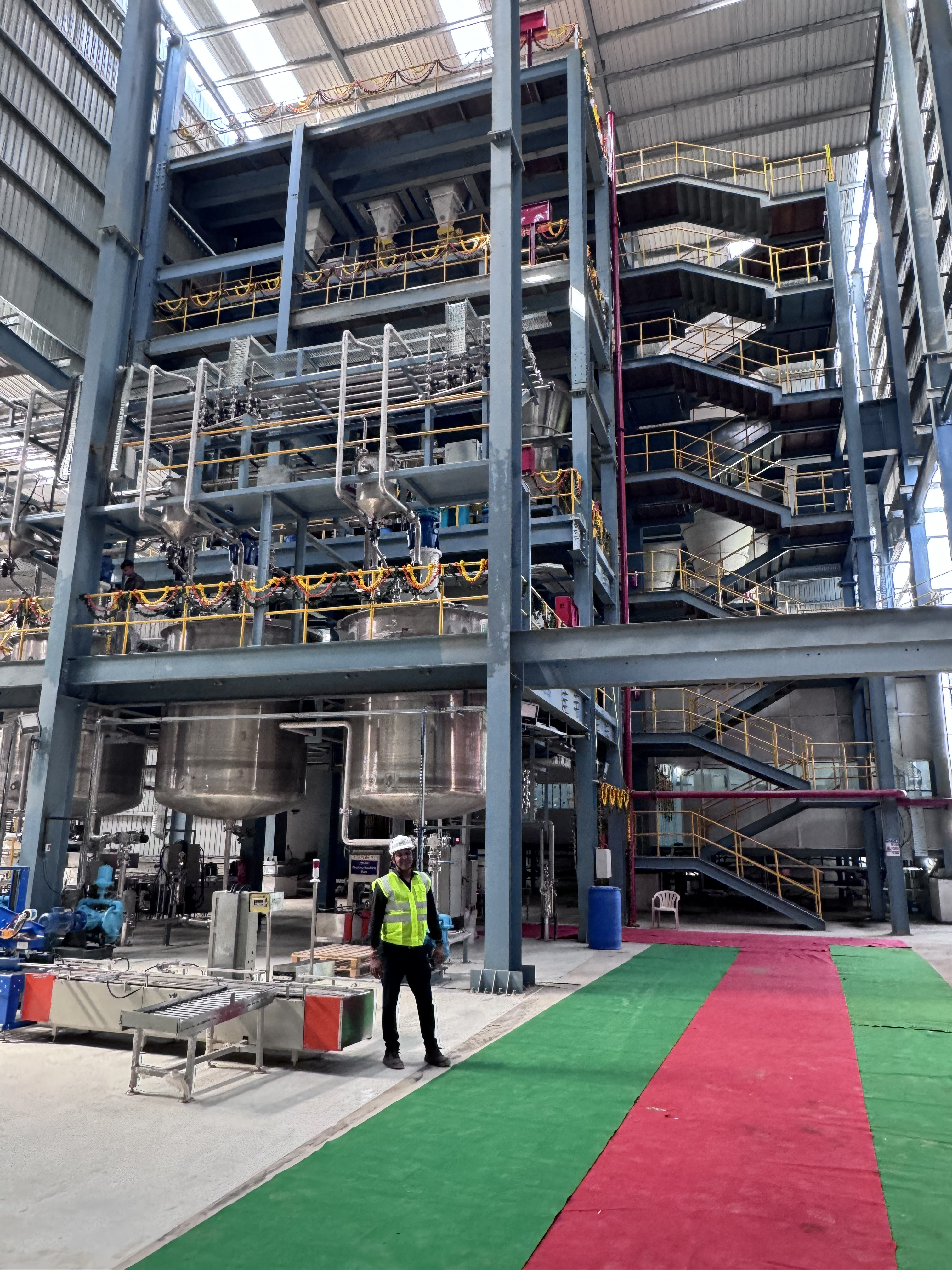 Complete Industrial Plant Structure